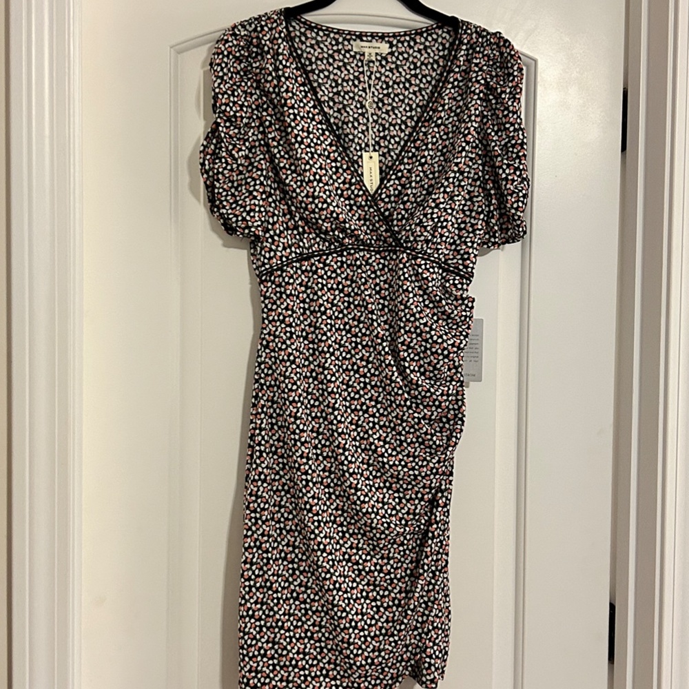 MAX STUDIO light weight Knee length wrap dress